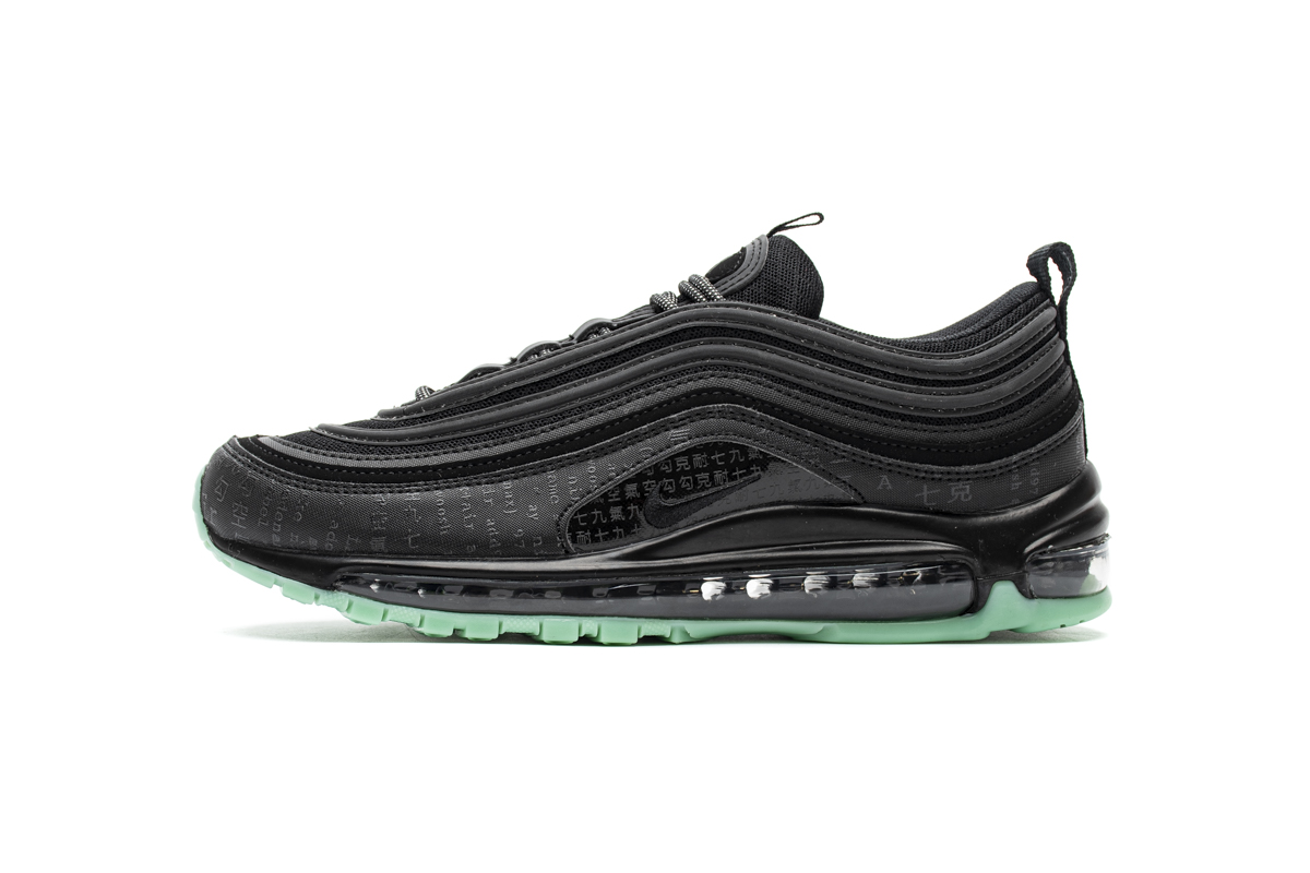 Nike Air Max 97 Black Green Glow 921826-017
