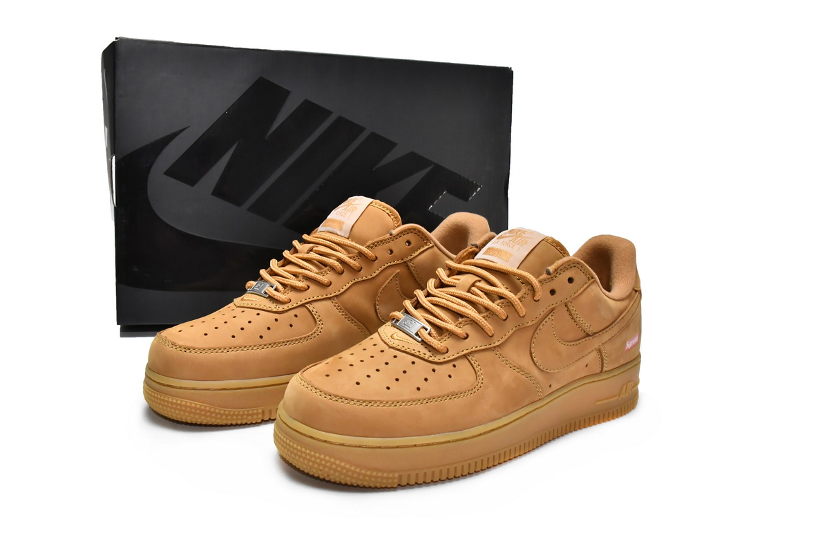 Supreme x Nike Air Force 1 Low Flax  DN1555-200
