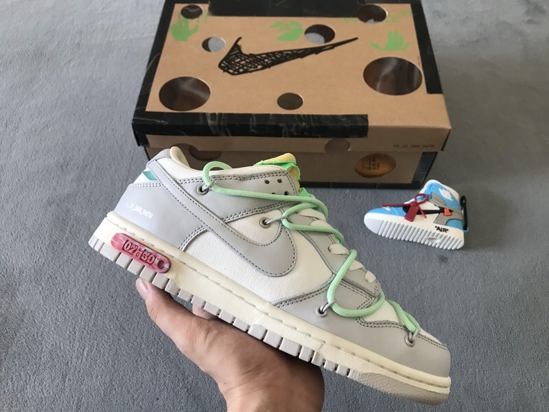 OFF WHITE x Nike Dunk SB Low The 50 NO.7  DM1602-108