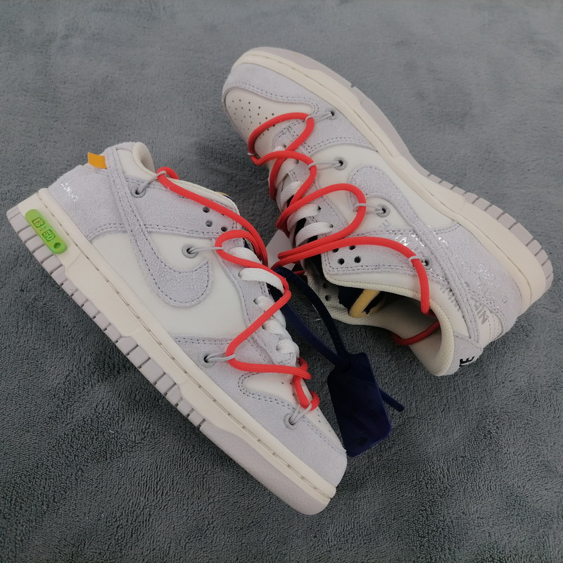 OFF WHITE x Nike Dunk SB Low The 50 NO.13   DJ0950-110
