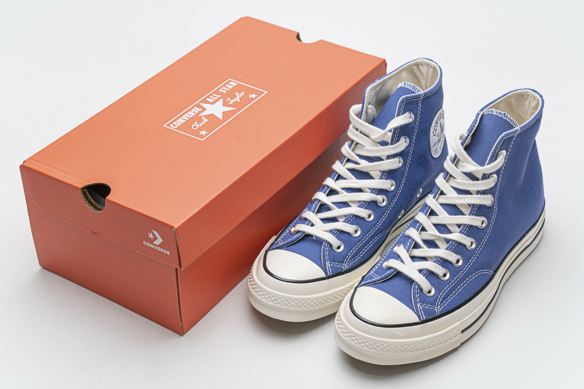 Converse Chuck 70 HI True Navy Black Egret  162055C