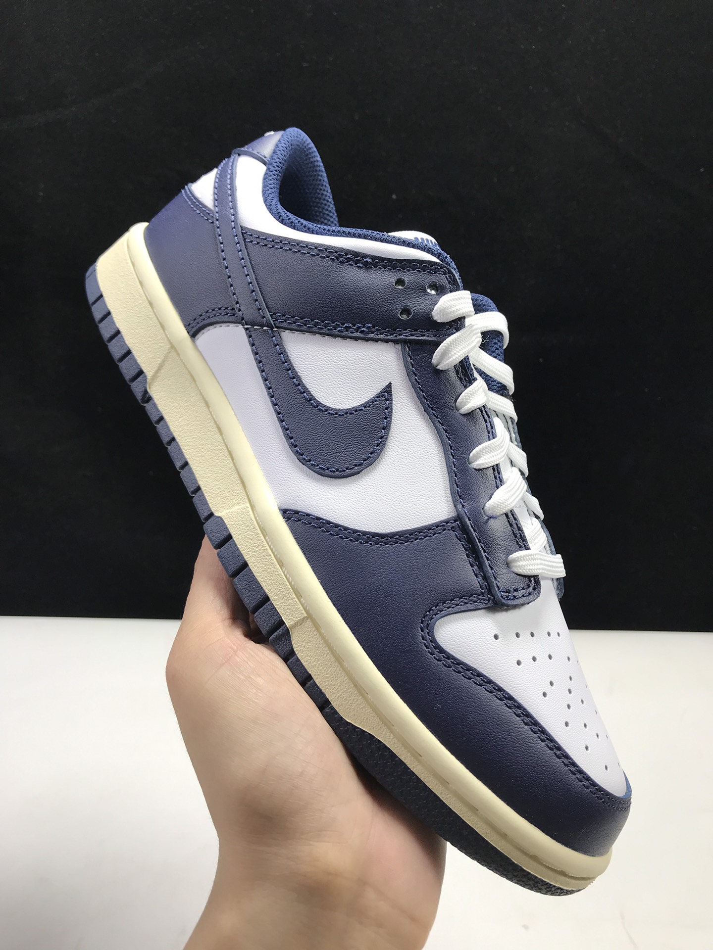 M Batch  NIKE DUNK LOW "Midnight Navy and White"  DD1503-115