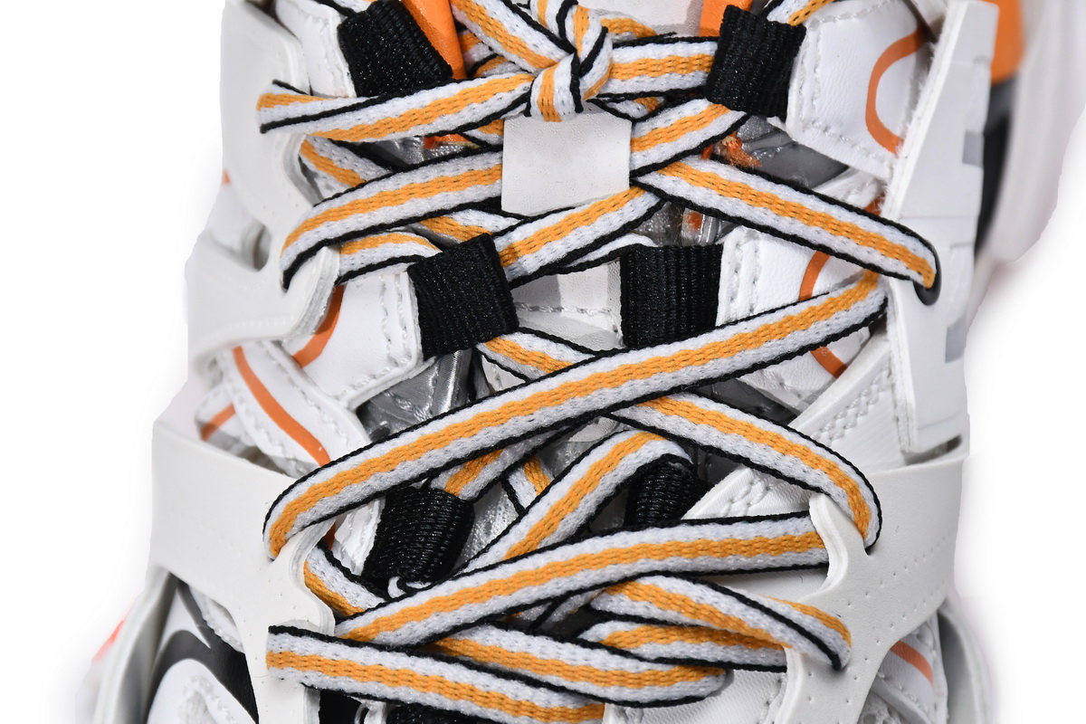 Ba***ci*ga Track White Orange 653813 W3CP3 9059