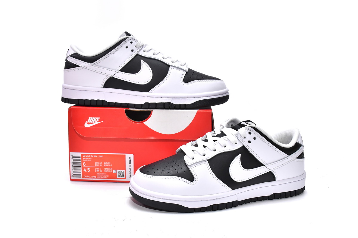 Nike Dunk Low White Black  DO7412-993