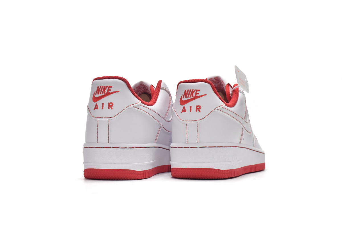 Nike Air Force 1 Low Contrast Stitch Red   CV1724-100