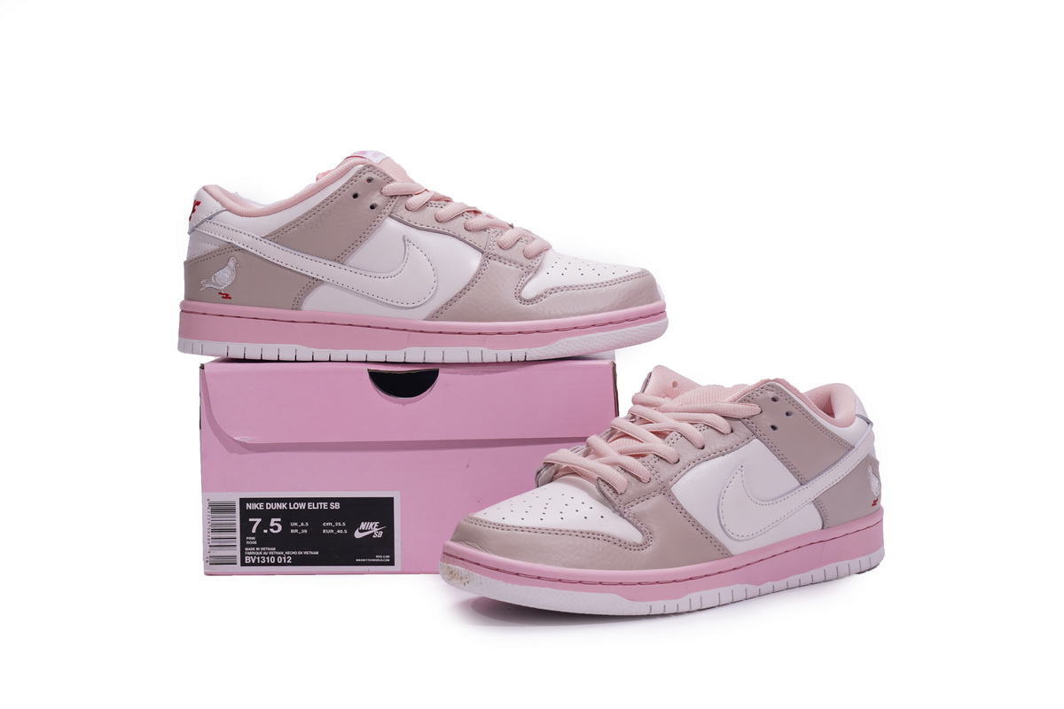 Nike SB Dunk Low PRO OG QS Pink Pigeon    BV1310-012