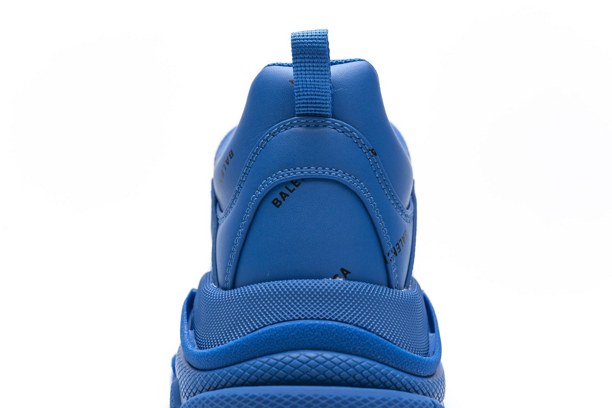 Ba***ci*ga Triple S Letter Blue  536737 W06E2 0848
