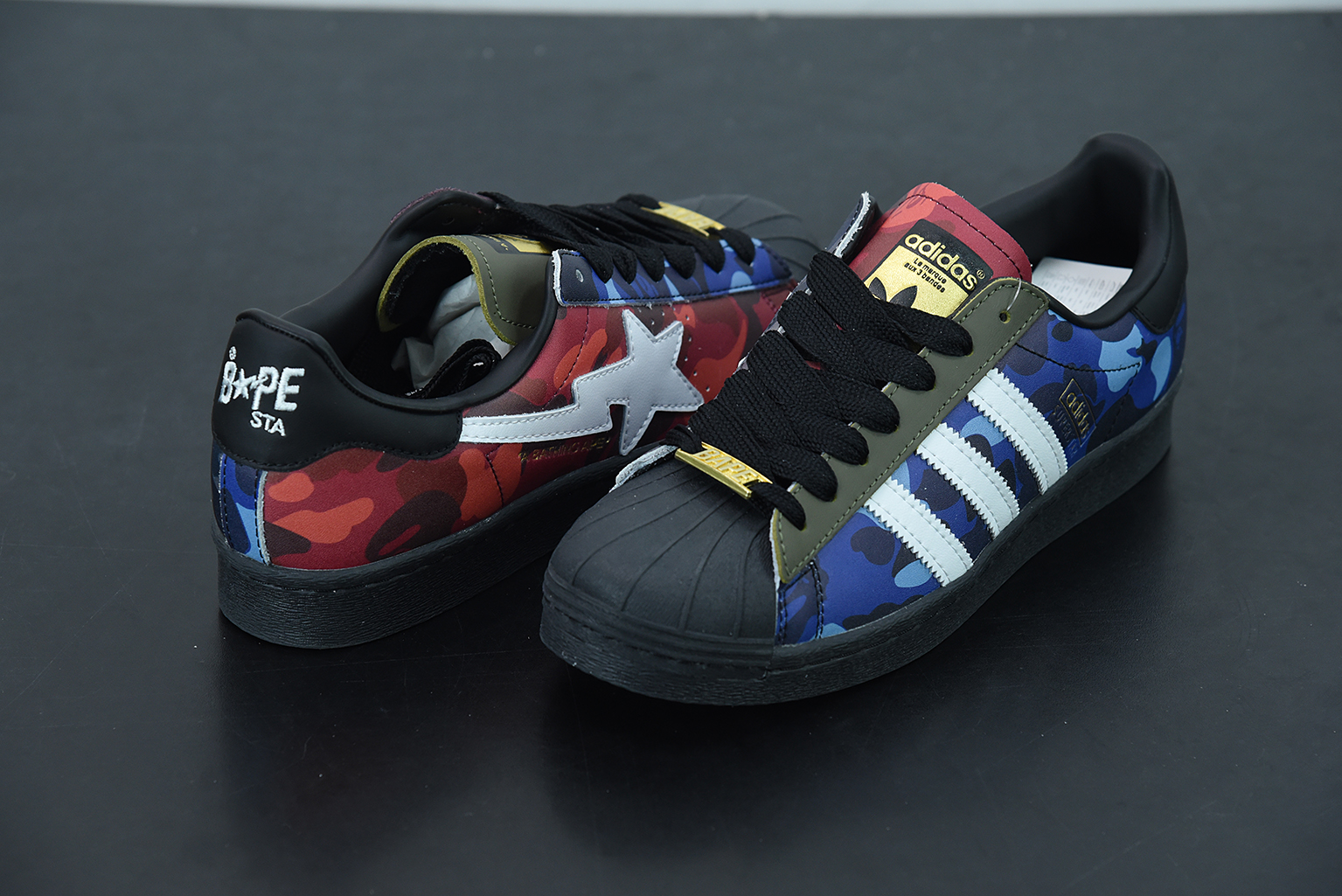 adidas Superstar 80s Bape Multi Camo GZ8981