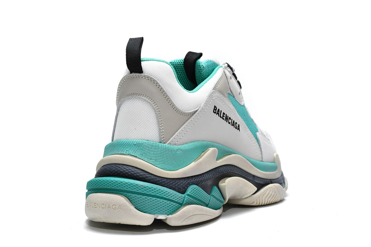Ba***ci*ga Triple S Mint Green   524039 W09E1 9878