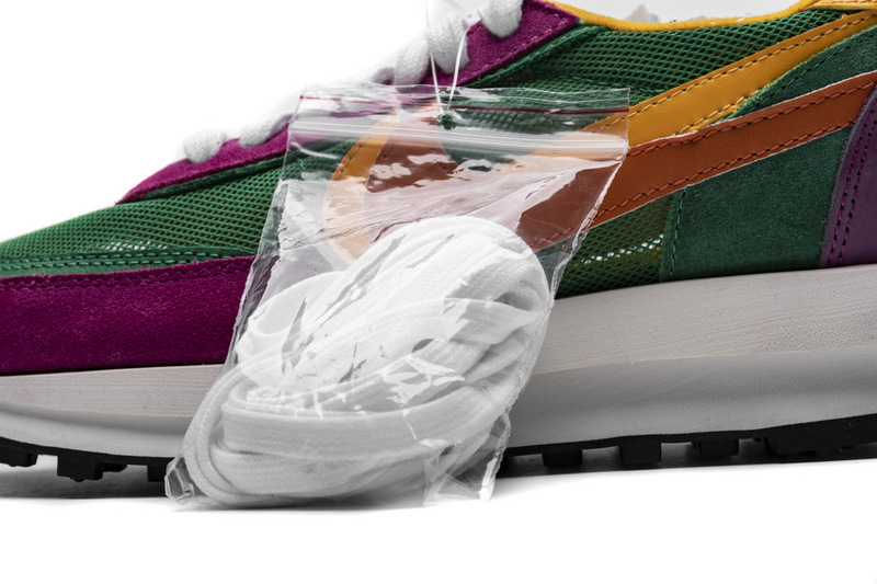 Sacai x Nike LDWaffle GreenPinkOrange BV0073-301