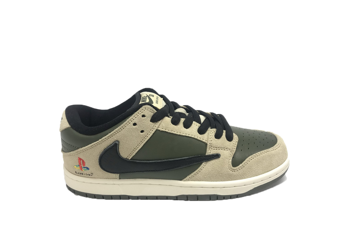 Travis Scott x PlayStation x Nike Dunk Low SP   CU1726-100