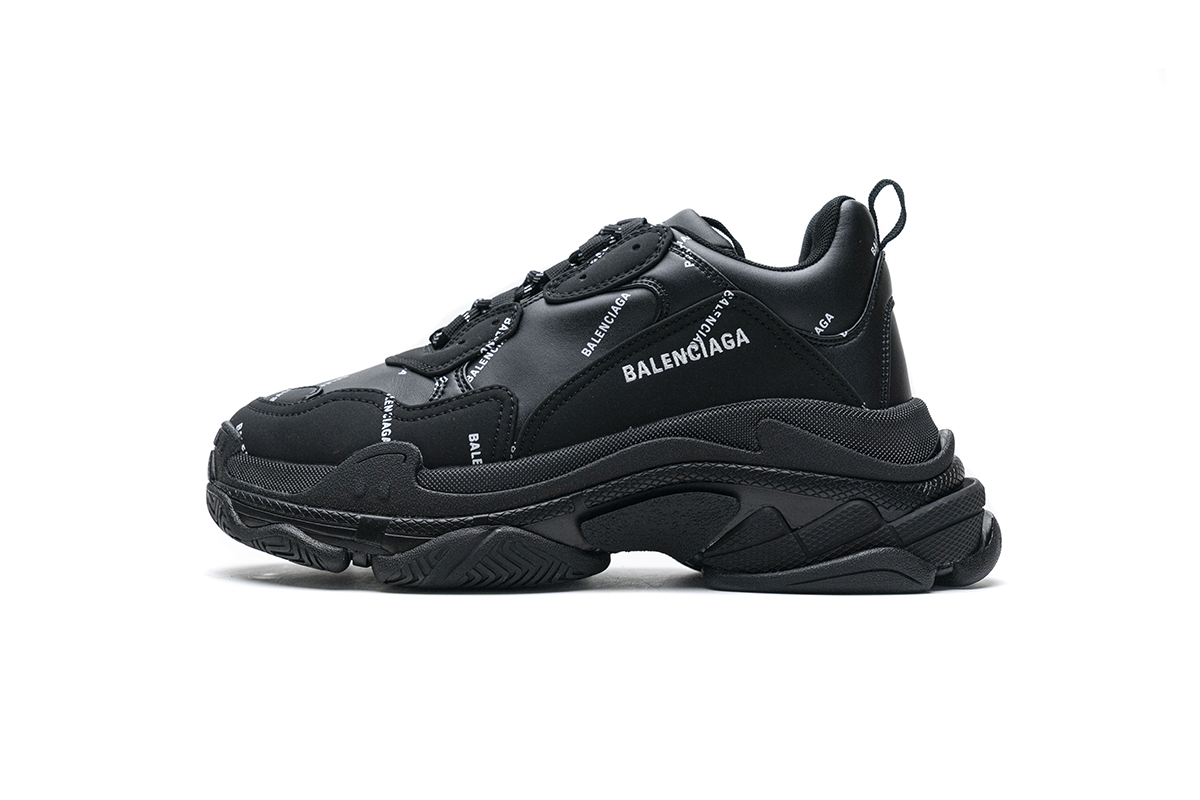 Ba***ci*ga Triple S Black  524039 W06E2 2020