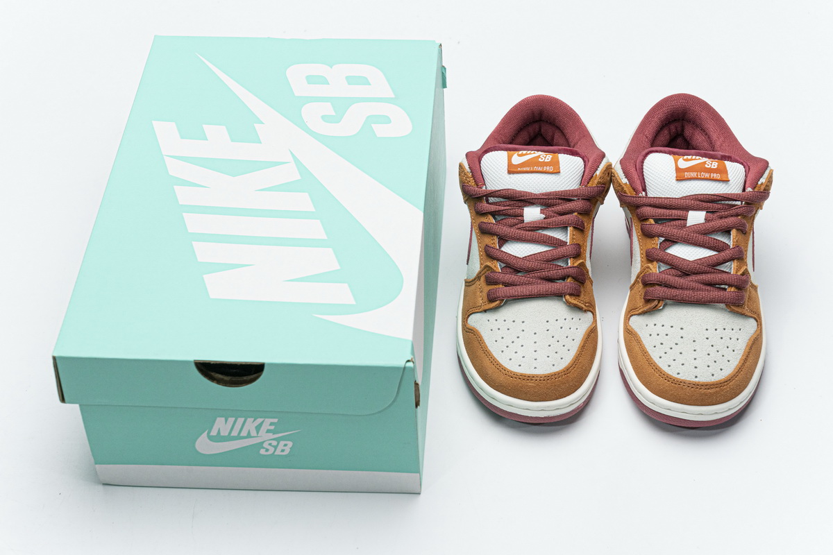 BQ6817-202  Nike SB Dunk Low Pro Dark Russet Cedar   BQ6817-202