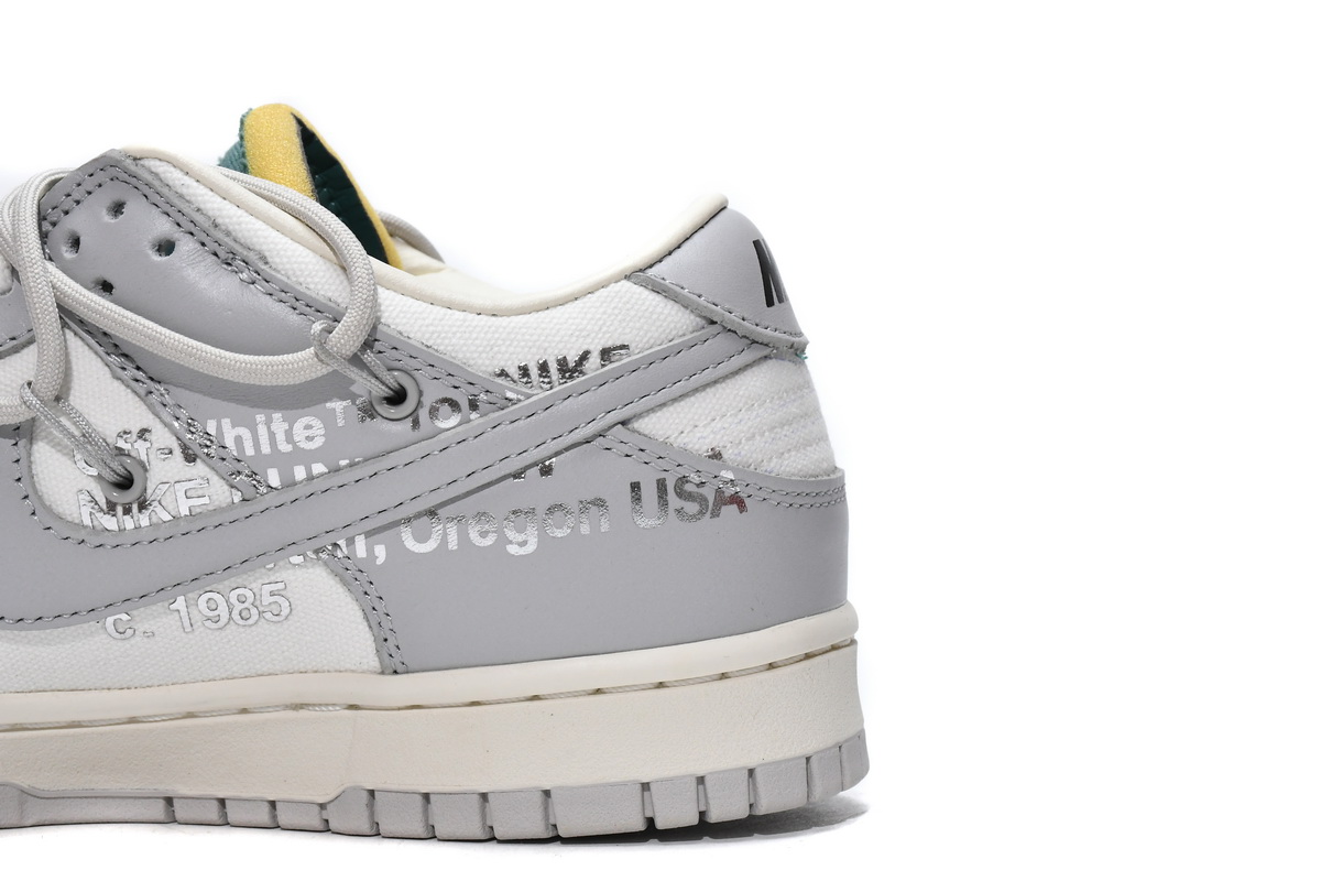 OFF WHITE x Nike Dunk SB Low The 50 NO42  DM1602-117