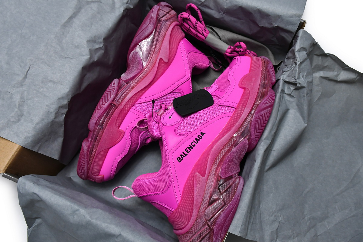 Ba***ci*ga Triple S Plum Red   541624 W2FG1 5059