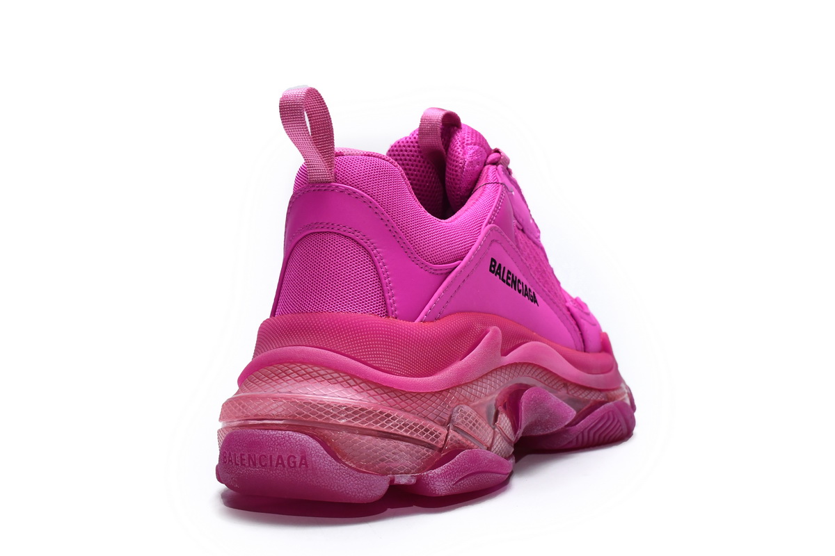 Ba***ci*ga Triple S Plum Red   541624 W2FG1 5059