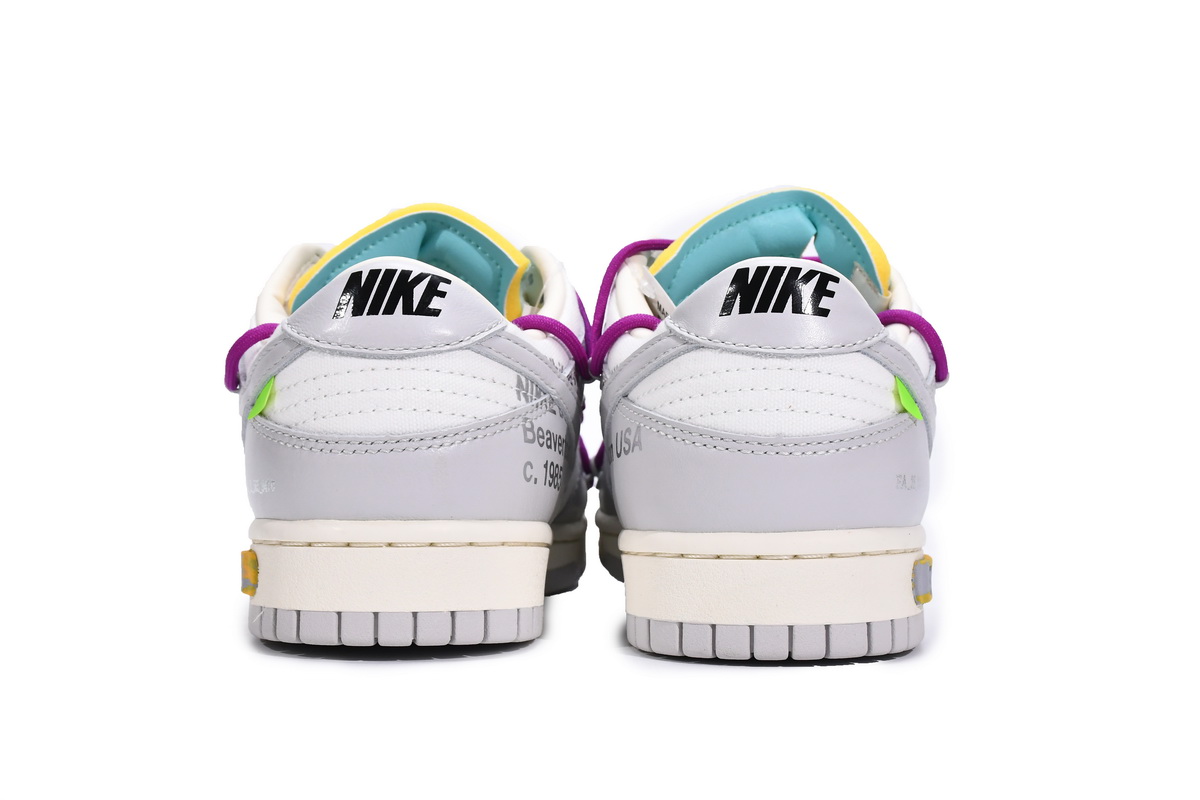 OFF WHITE x Nike Dunk SB Low The 50 NO.21   DM1602-100