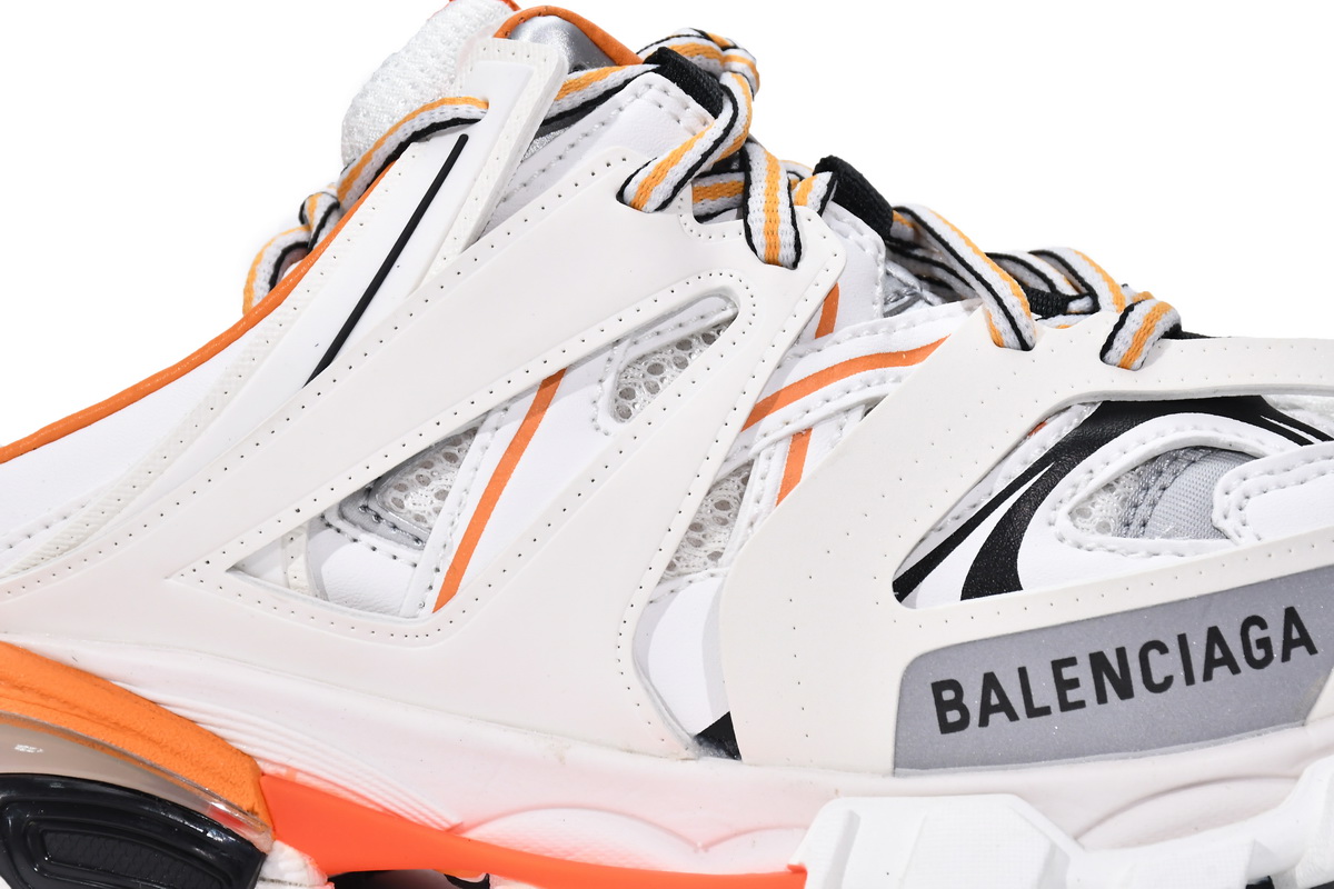 Ba***ci*ga Track White Orange 653813 W3CP3 9059