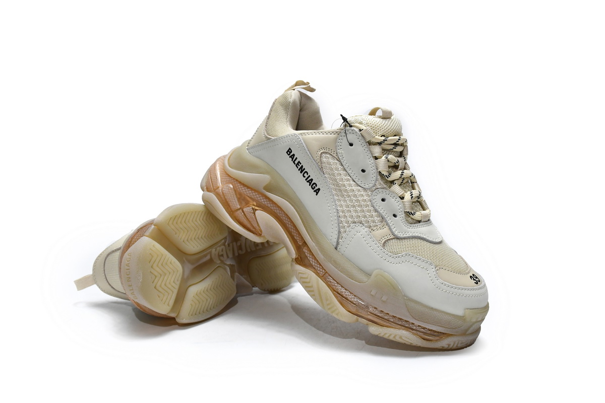 Ba***ci*ga Triple S Champagn  544351 W09OH 7083