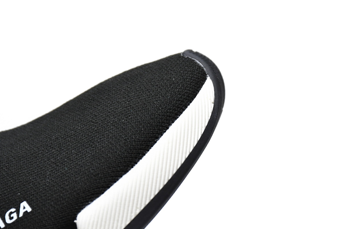 Ba***ci*ga Speed 2.0 Sneaker Black White  B33