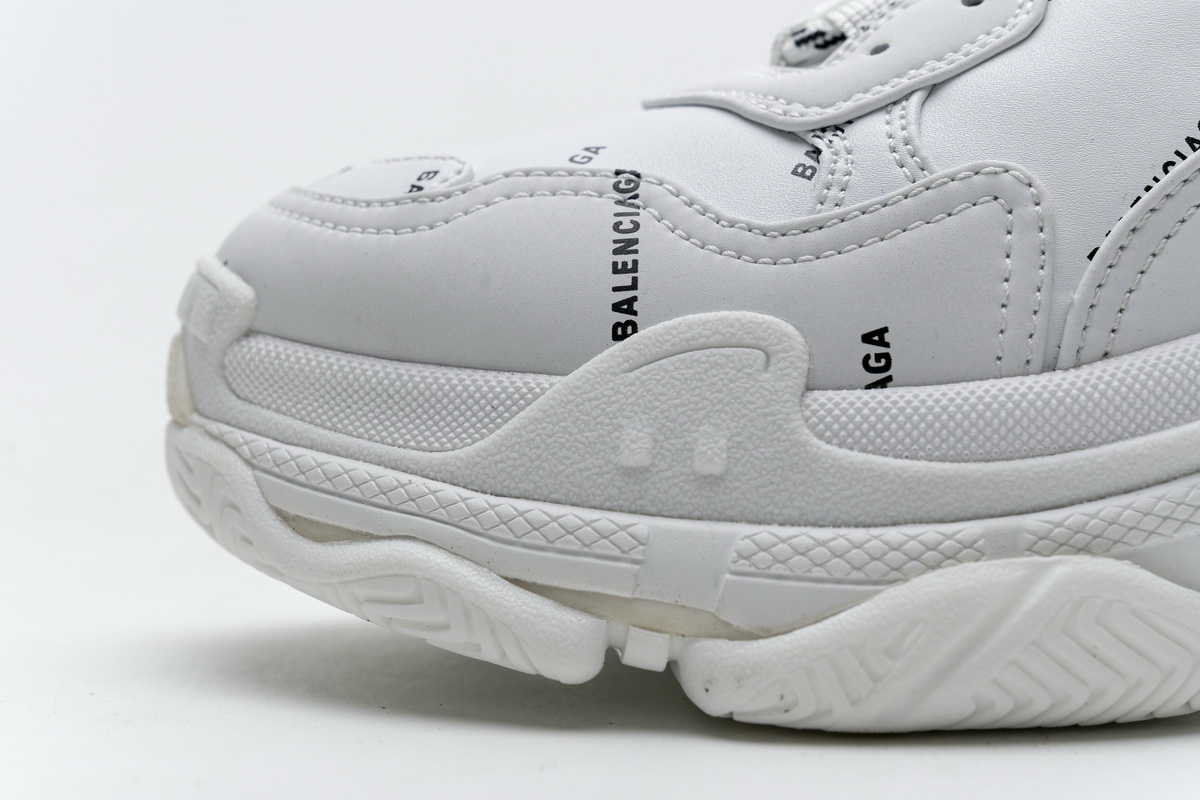 Ba***ci*ga Triple S White  524039 W06E2 2021