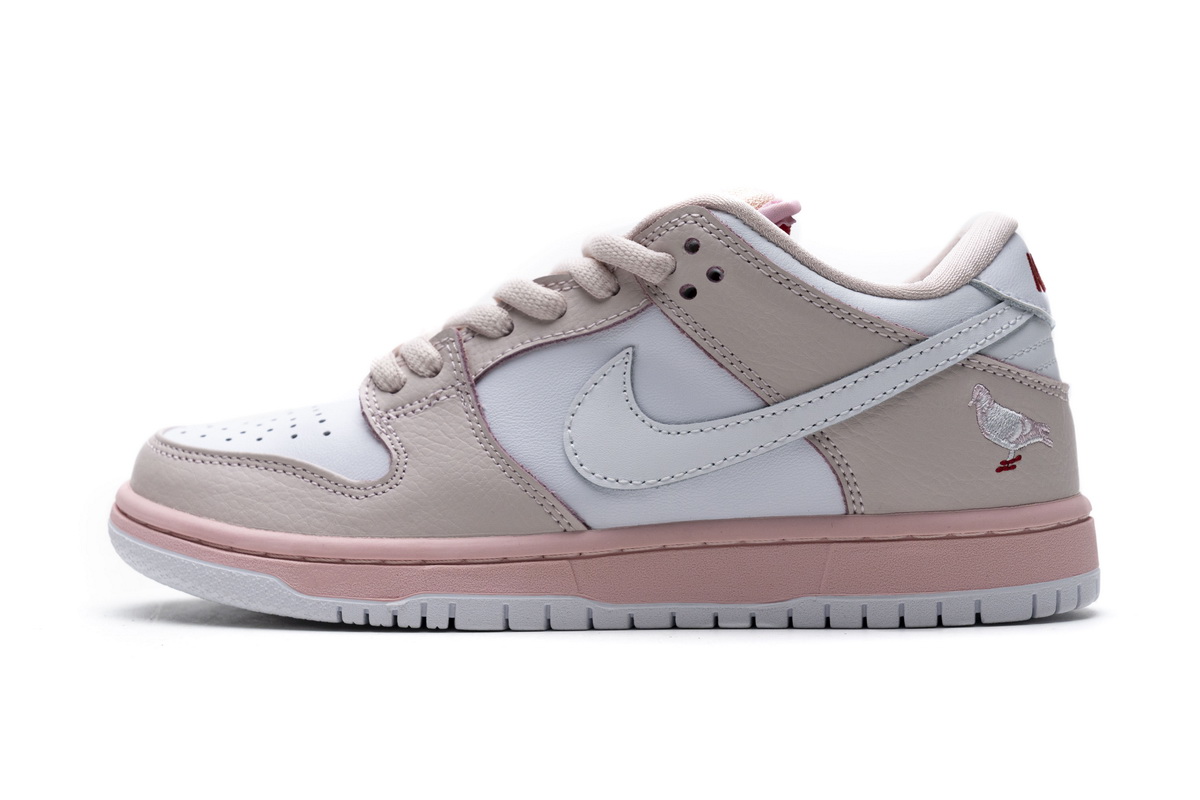Womens Nike SB Dunk Low PRO OG QS  Pink Pigeon   BV1310-012