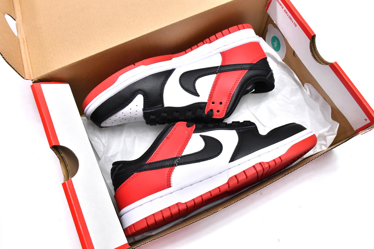 Nike Dunk Low Black Red  DO7412-221