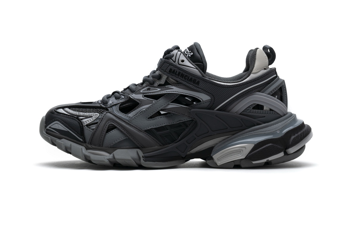 Ba***ci*ga Track 2 Sneaker Medium Grey  570391 W2GN3 1285