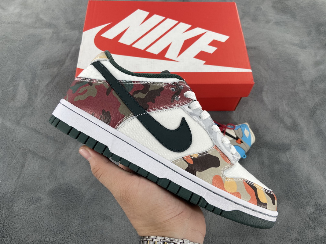Nike Dunk Low Multi Camo  DH0957-100