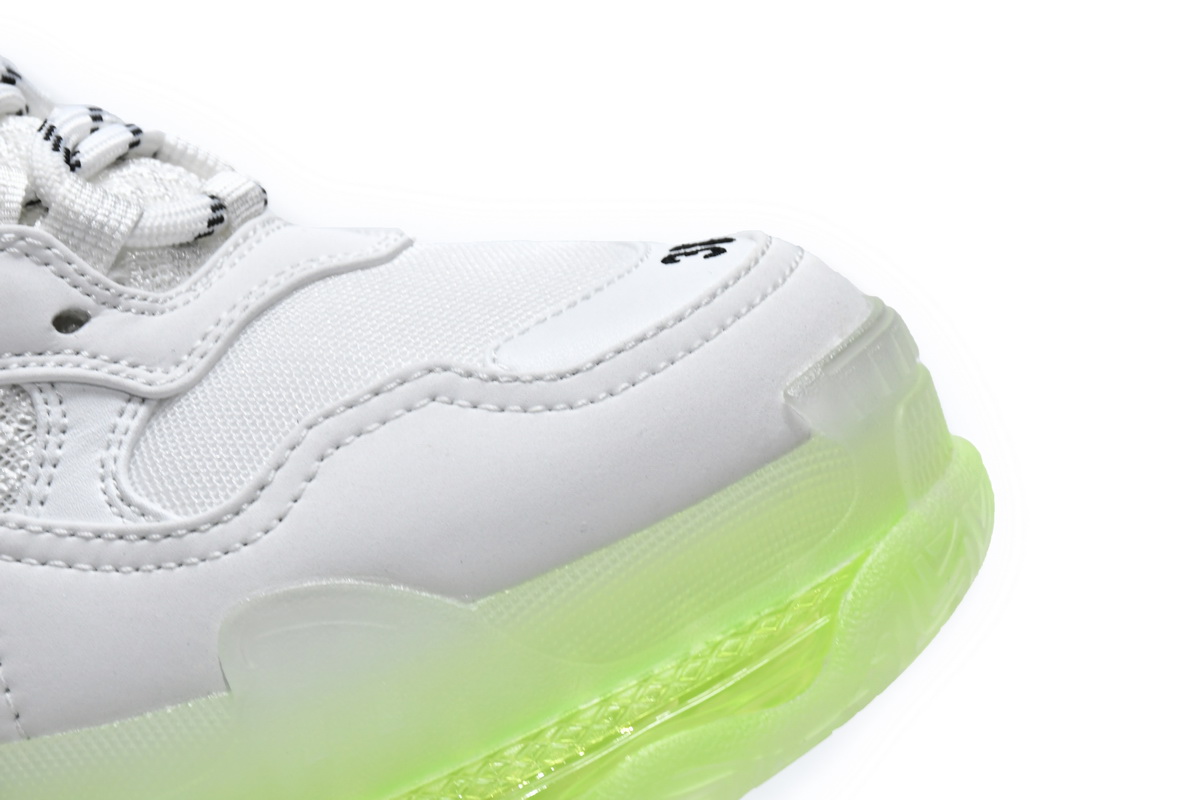 Ba***ci*ga Triple S White Green   544351 W0901 9010