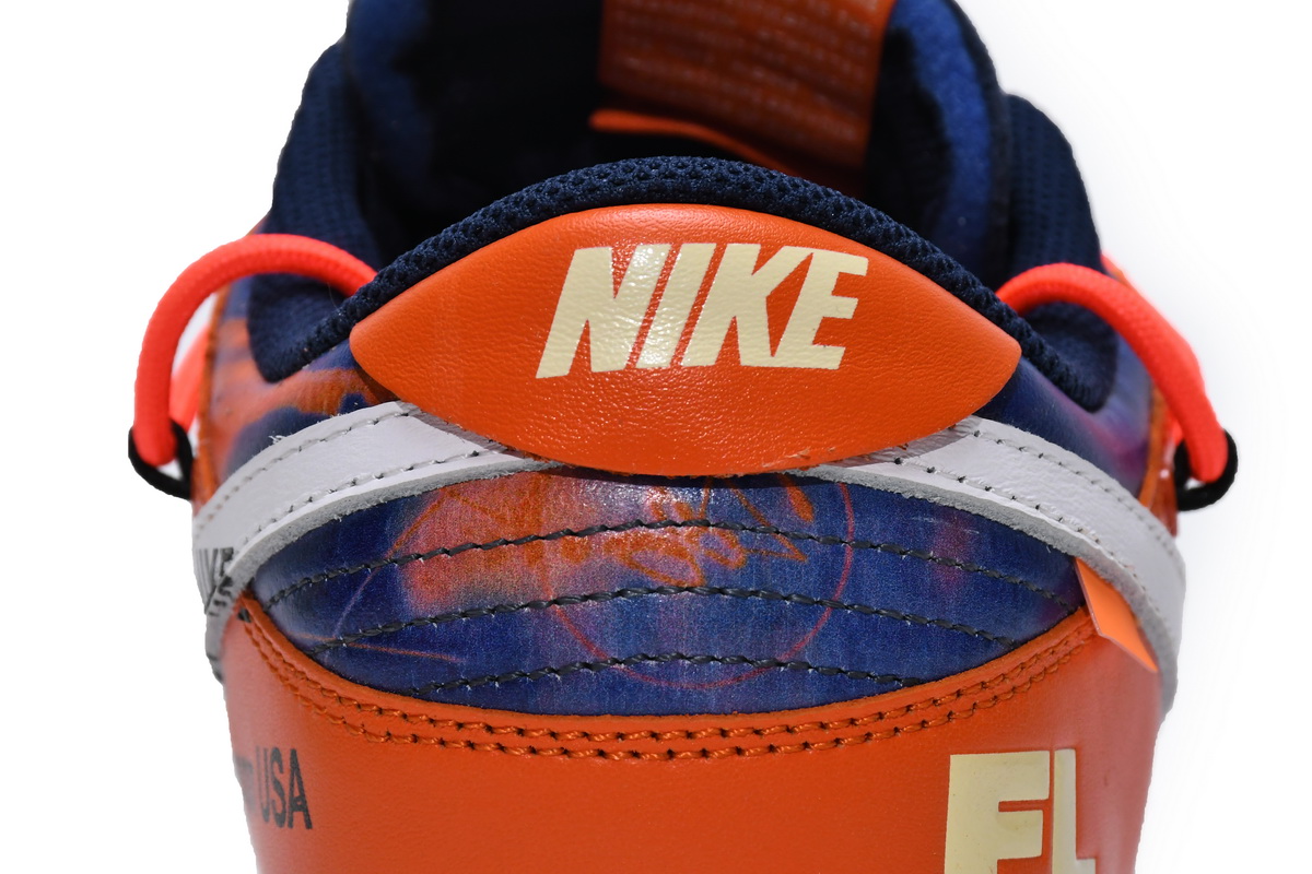Off White x Futura x Dunk Low SB UNC   DD0856-801
