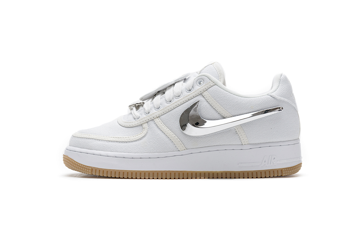 Travis Scott x Nike Air Force 1“White” AQ4211-100
