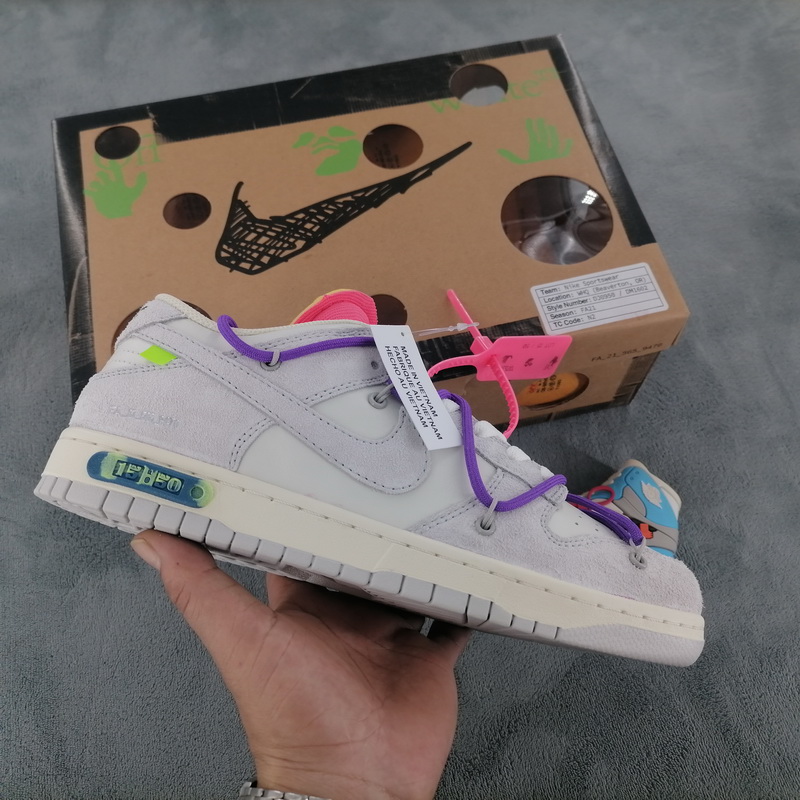 OFF WHITE x Nike Dunk SB Low The 50 NO.45  DJ1602-101