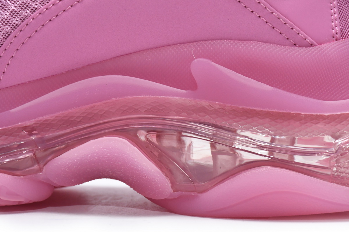Ba***ci*ga Triple S Pink Red  544351 W2GA1 5760