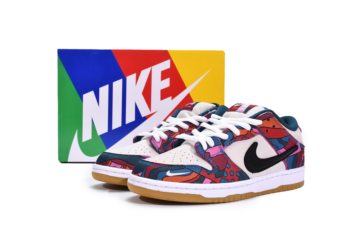 Parra x Nike SB Dunk Low Pro QS Abstract Art  DH7695-600