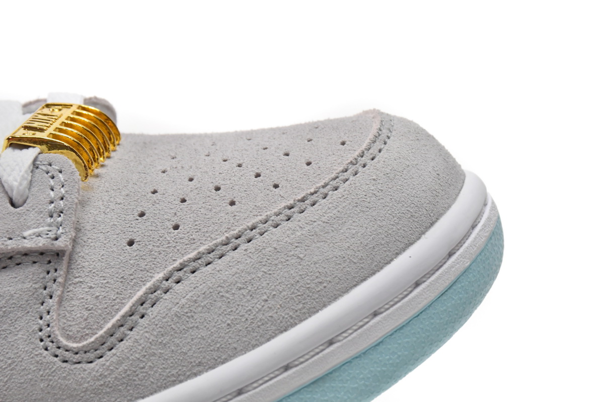 Nike Dunk Low Barber Shop - Grey   DH7614-500