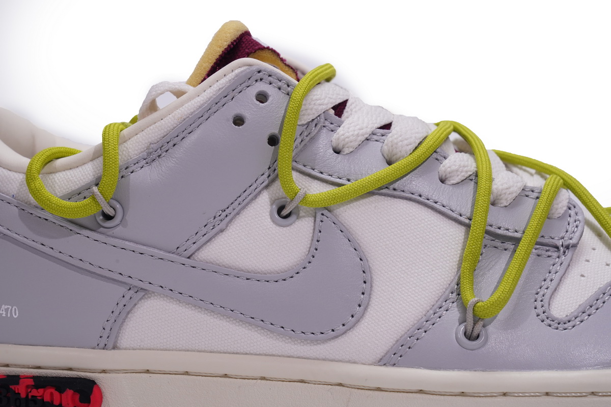 OFF WHITE x Nike Dunk SB Low The 50 NO.8   DM1602-106