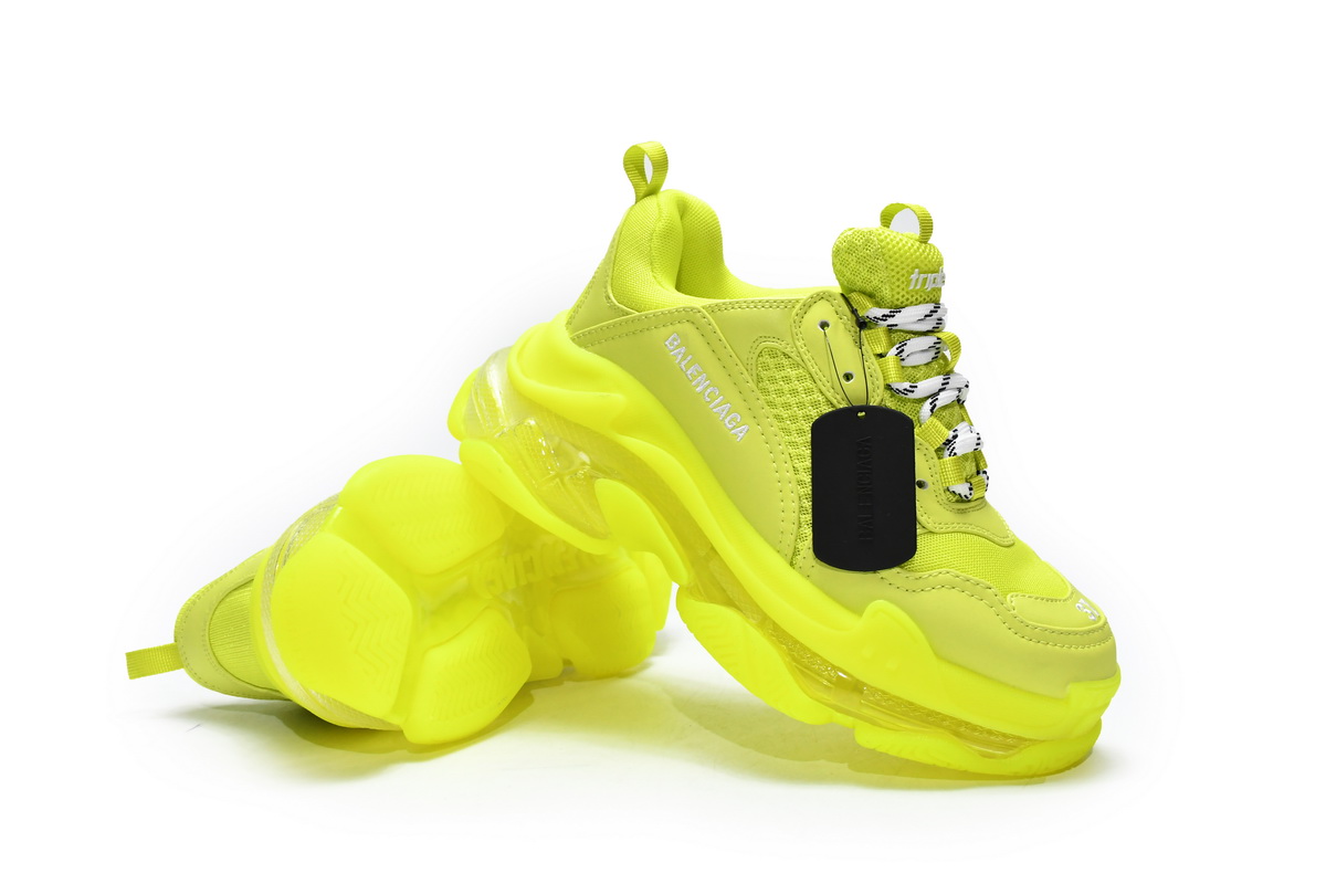Ba***ci*ga Triple S Lemon   541624 W2FF2 7390