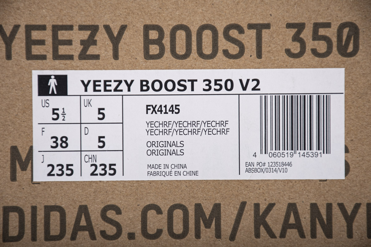 adidas Yeezy Boost 350 V2 “Yecheil Reflective” Real Boost FX4145