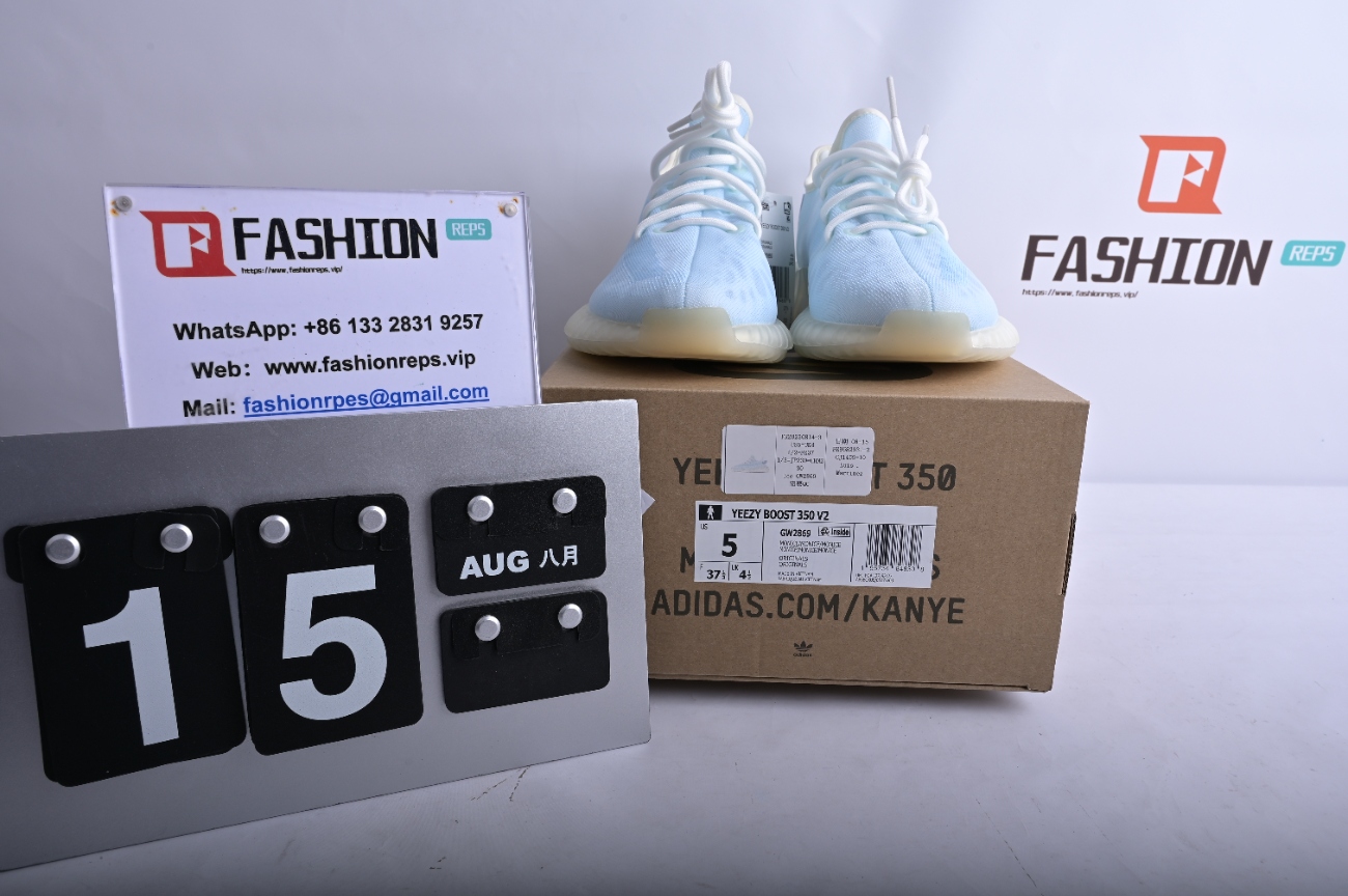 DG adidas Yeezy Boost 350 V2 Mono Ice GW2869