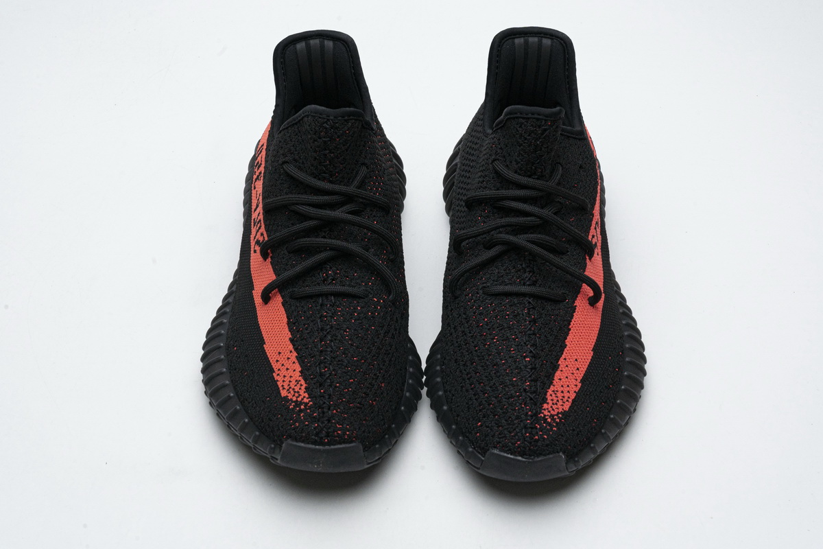 Adidas Yeezy Boost 350 V2 Core Black/Red Real Boost BY9612