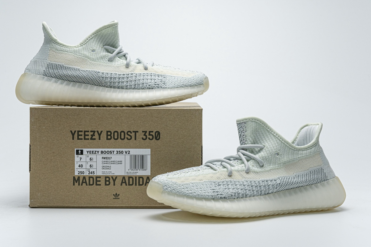 DG adidas Yeezy Boost 350 V2 Cloud White Reflective FW5317