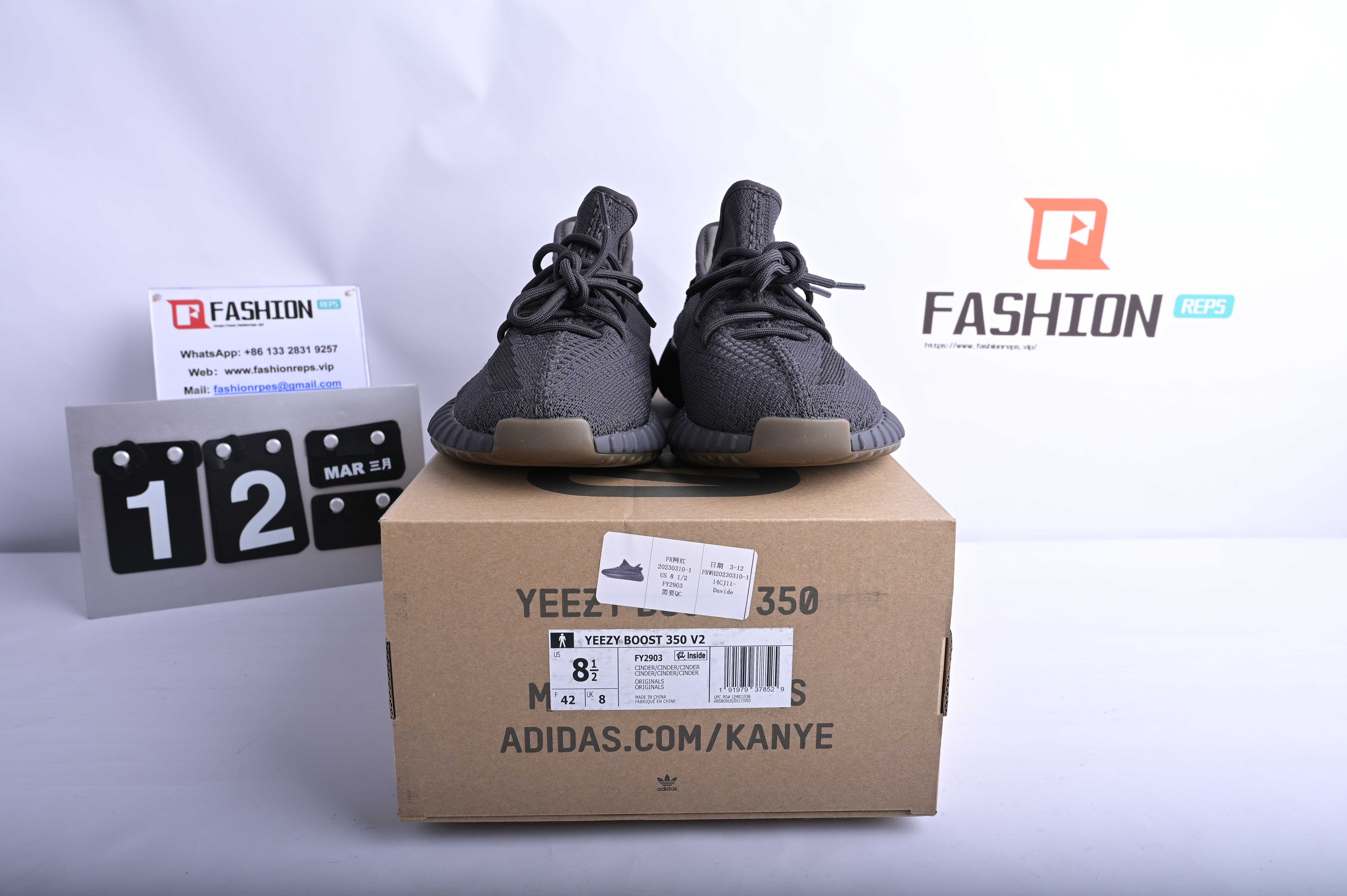 adidas Yeezy Boost 350 V2 Cinder  FY2903