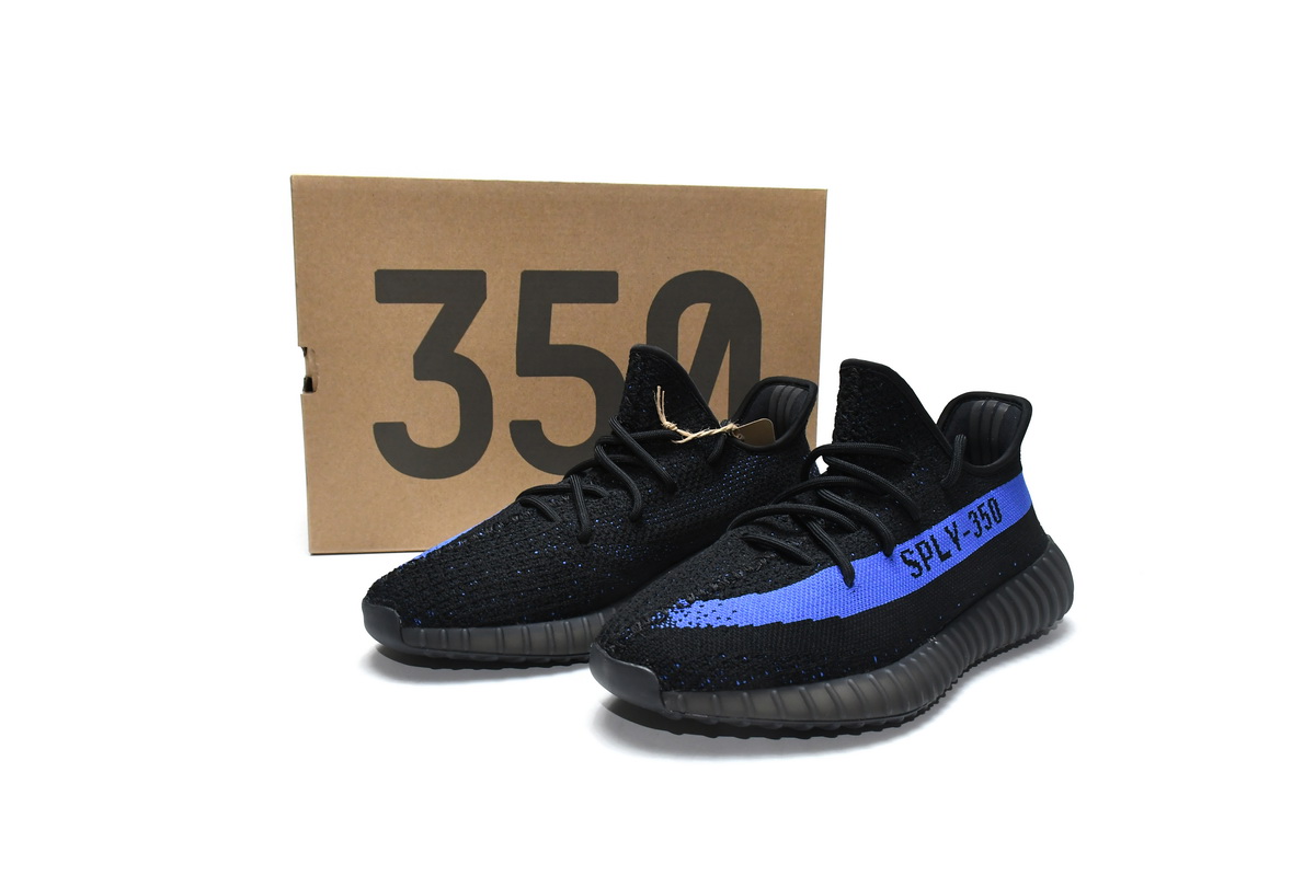 adidas Yeezy Boost 350 V2 Black Blue   GY7164