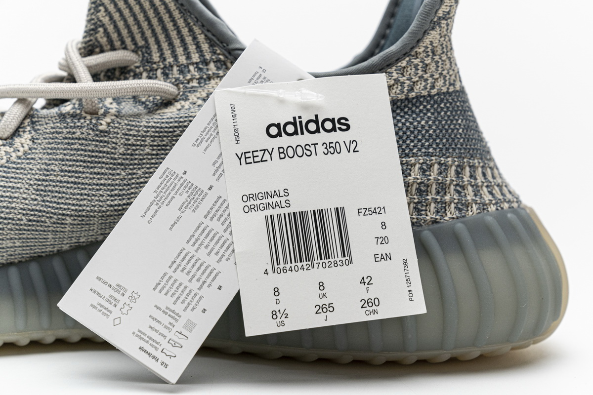 adidas Yeezy Boost 350 V2 “Israfil”Real Boost FZ5421
