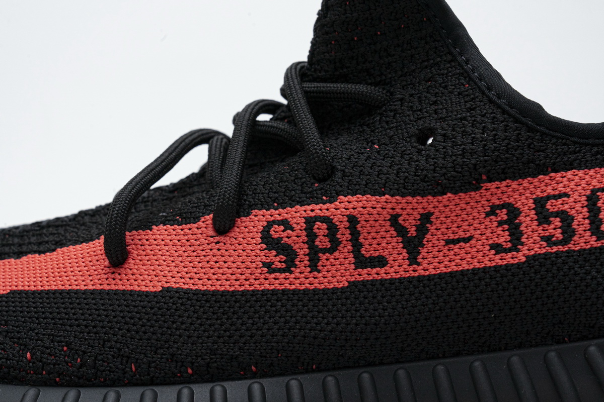 Adidas Yeezy Boost 350 V2 Core Black/Red Real Boost BY9612