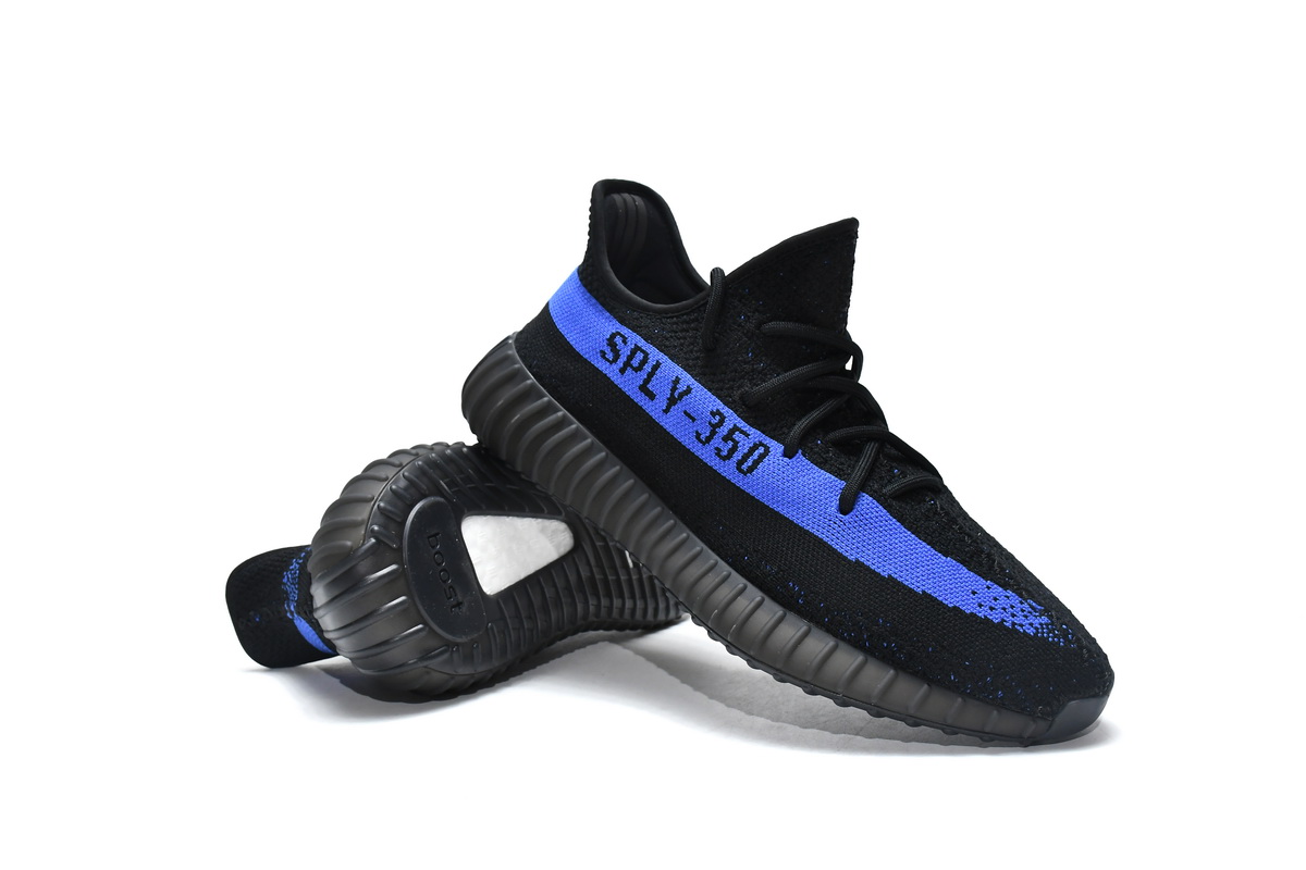 adidas Yeezy Boost 350 V2 Black Blue   GY7164