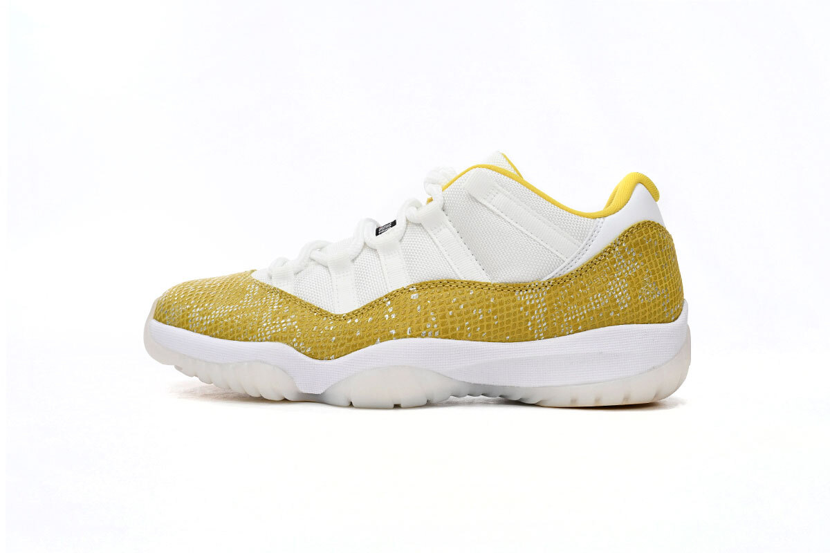 Jordan 11  Low Yellow Snakeskin AH7860-107