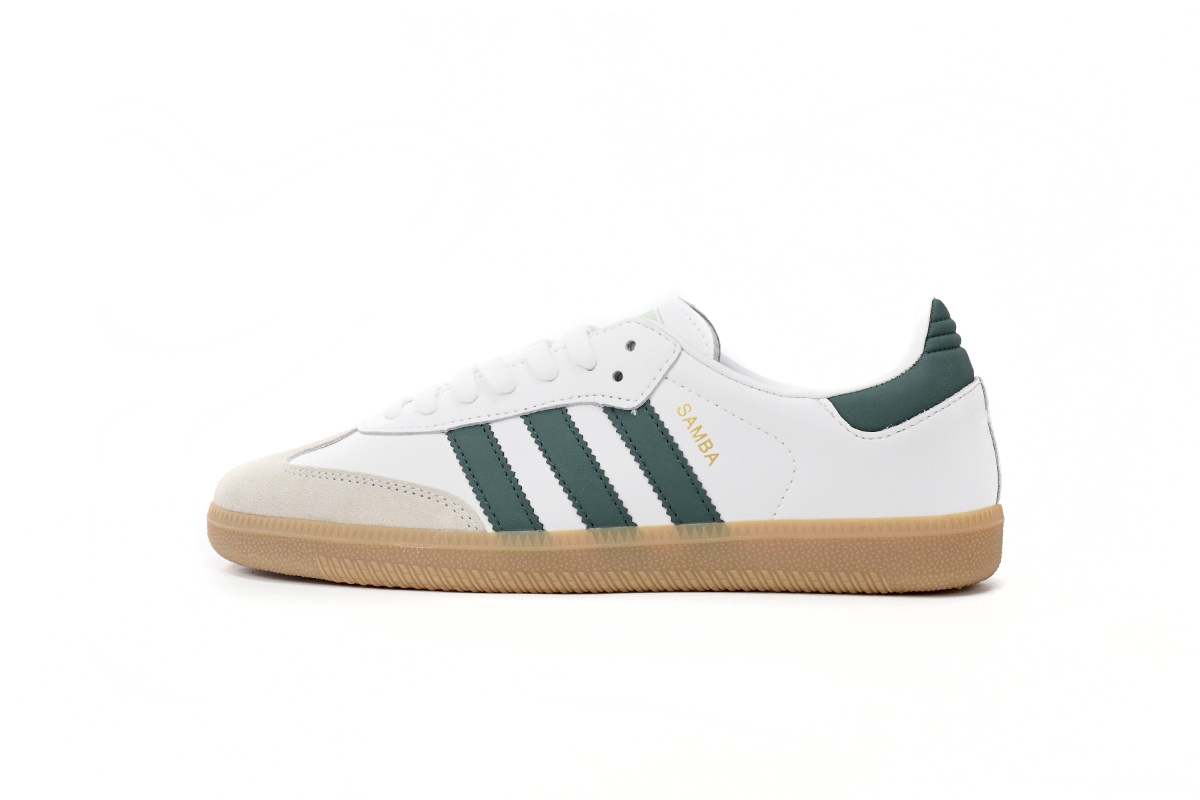 adidas Samba OG Sporty & Rich White Green HQ6075