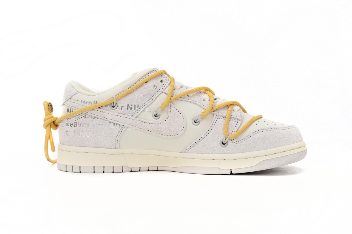OFF WHITE x Nike Dunk SB Low The 50 NO.34 DJ0950-102